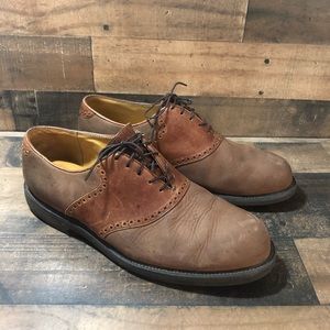 Men’s Florsheim Suede Leather Oxford Shoes 13D